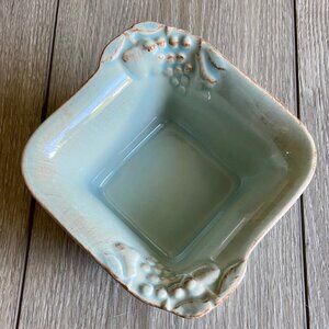 Casa Stone - by Casafina Madeira Harvest Robin Egg Blue Square Dish-Wall Decor